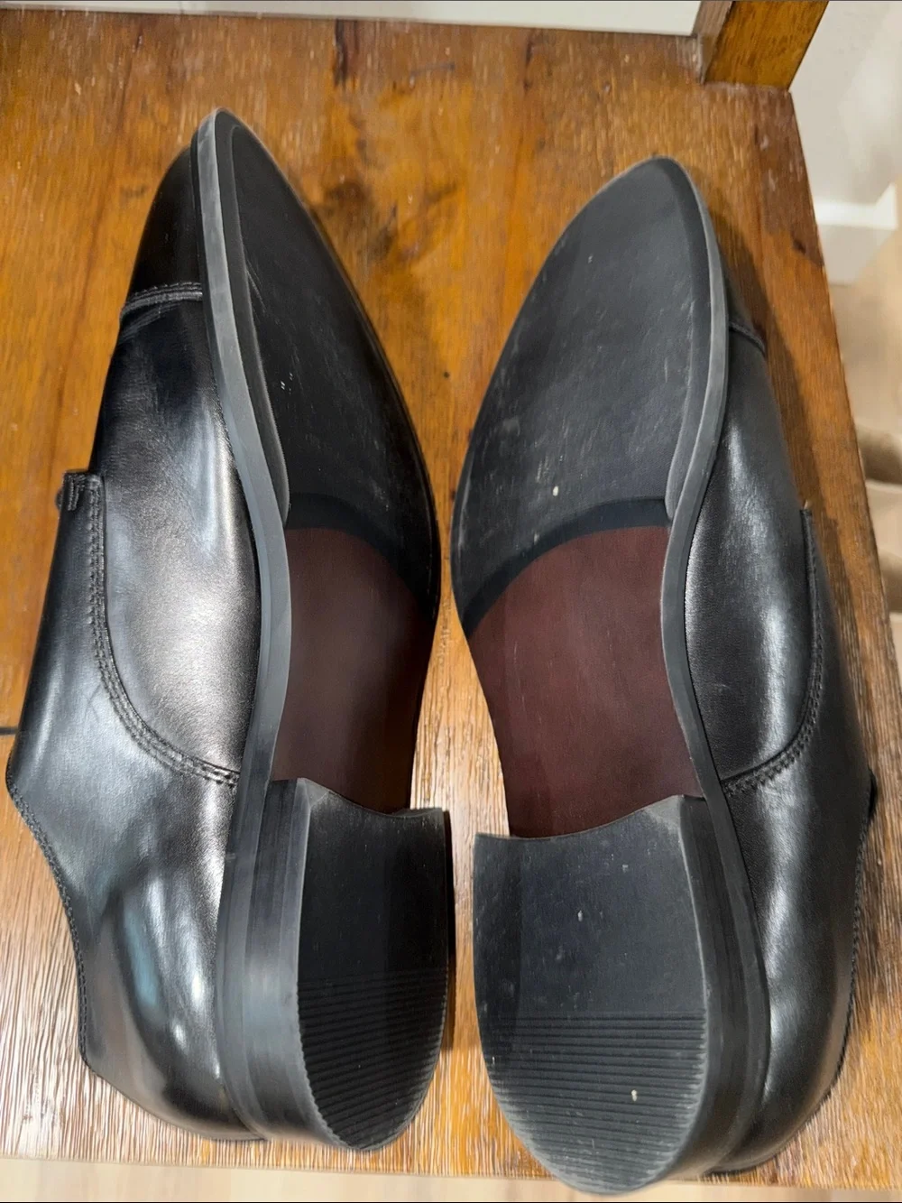 Classic Black Nordstrom Men's Cap-Toe Oxford Shoes